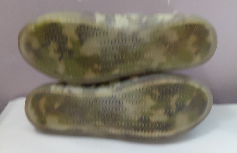Vintage Havana High Top Sneakers Rewind Army Camo Print Size 10 Lace Up - Picture 6 of 8
